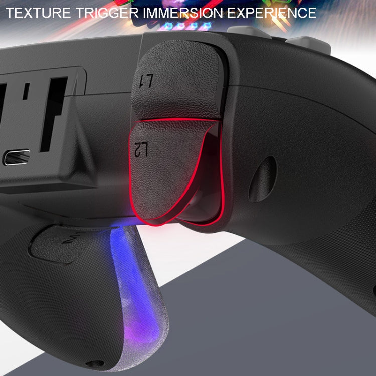 For PS4 Dazzle Color Light Wireless Bluetooth Grip