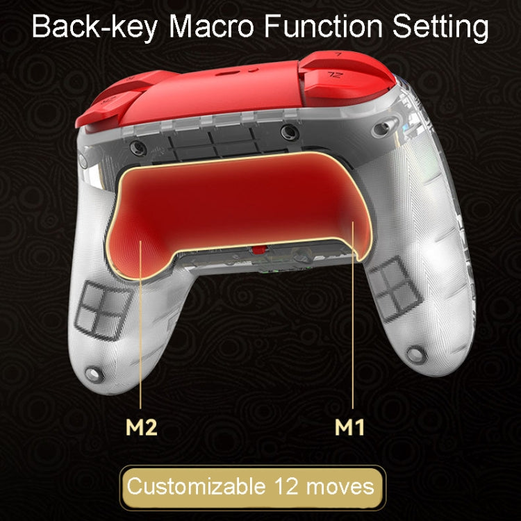 For PS3 / PS4 Dual Vibration Wireless Gamepad With RGB Lights