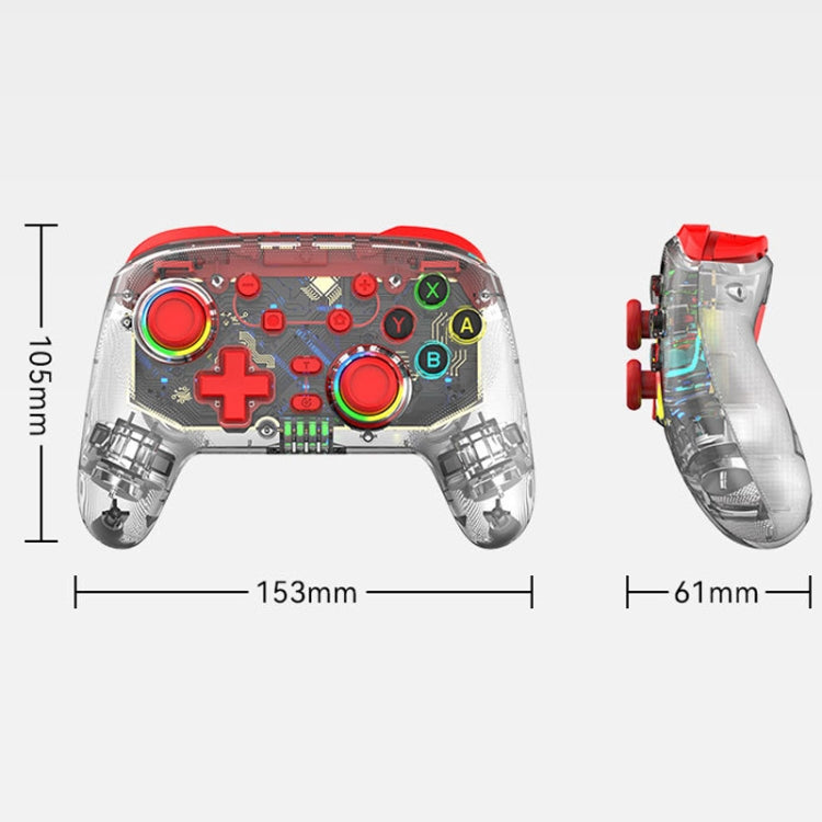 For PS3 / PS4 Dual Vibration Wireless Gamepad With RGB Lights