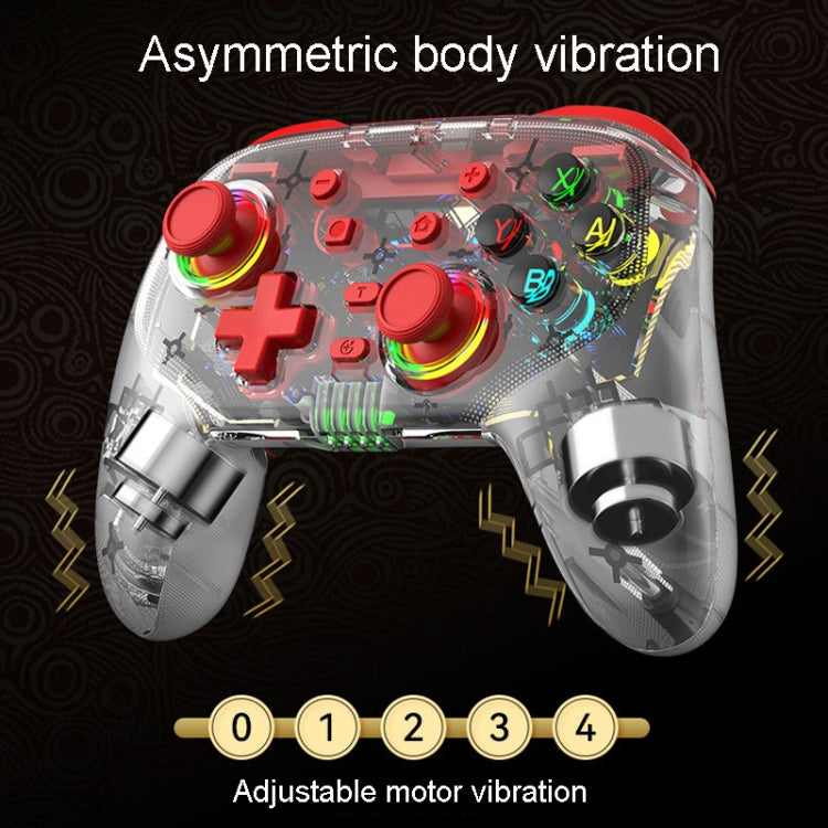 For PS3 / PS4 Dual Vibration Wireless Gamepad With RGB Lights