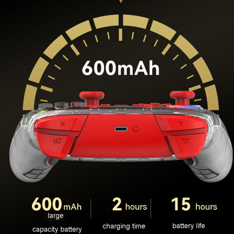 For PS3 / PS4 Dual Vibration Wireless Gamepad With RGB Lights