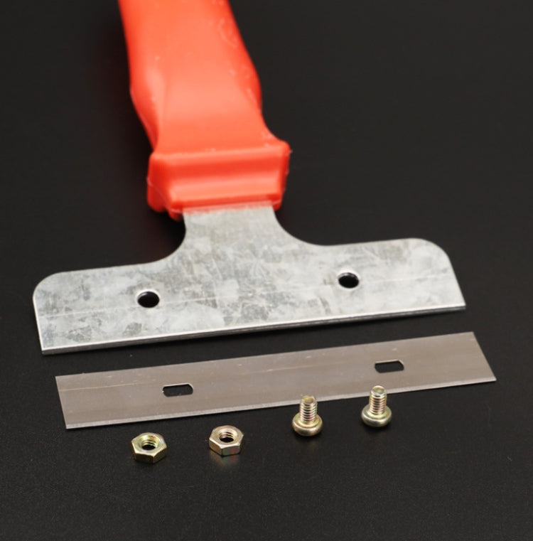Iron Head Plastic Handle Scraper Cleaner for Glass Window Tile Floor Ice Wall Paint