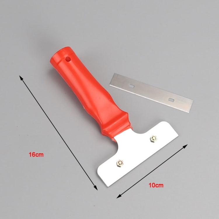Iron Head Plastic Handle Scraper Cleaner for Glass Window Tile Floor Ice Wall Paint