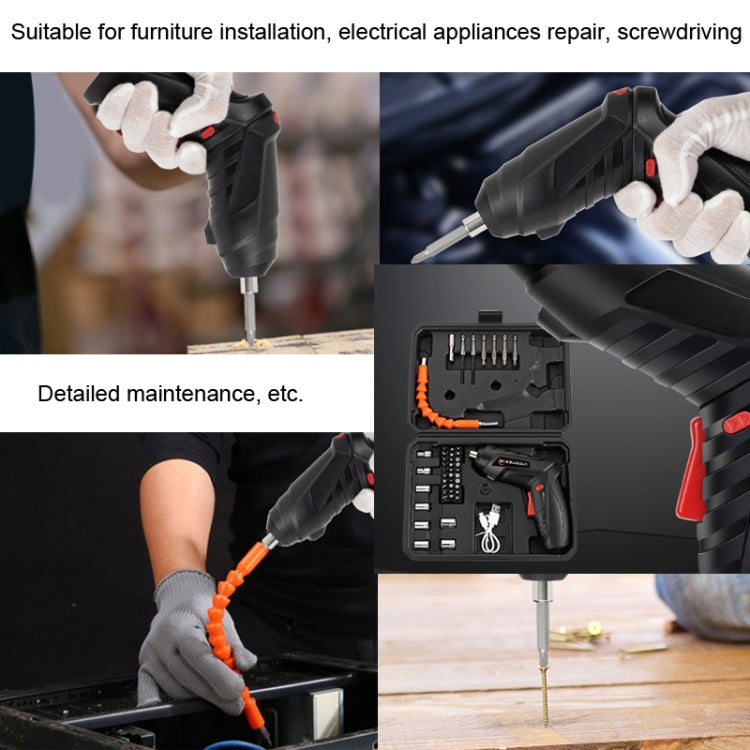 Home Use Mini Rechargeable Multifunction Electric Screwdriver Electric Drill Tool Set