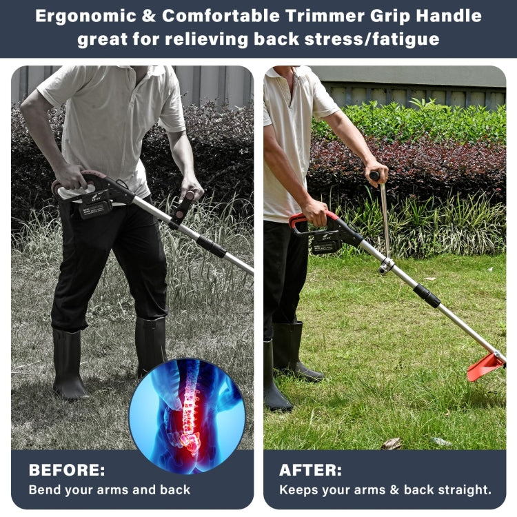 String Grass Trimmer Handle Grip for Lawn Care Landscaping
