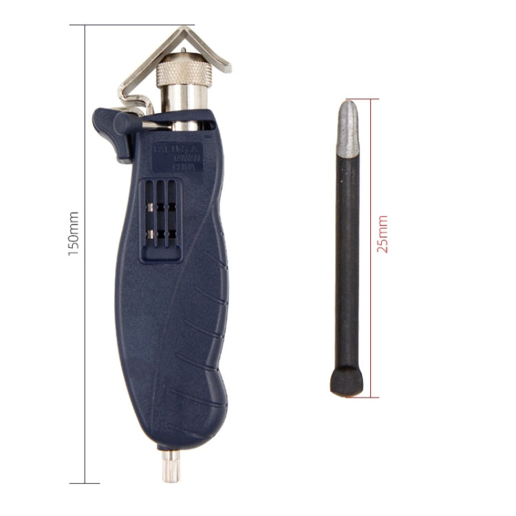 Rotary Multi-Functional Cable Stripping Pliers With A Blade