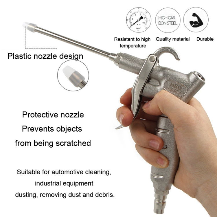 Decontamination Jet Dust Cleaner With Long Nozzle And Short Nozzle