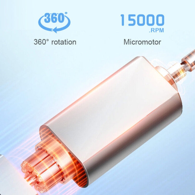 Rechargeable Nail Drill Machine Set with Ceramic Drill Bit Spot Lighting