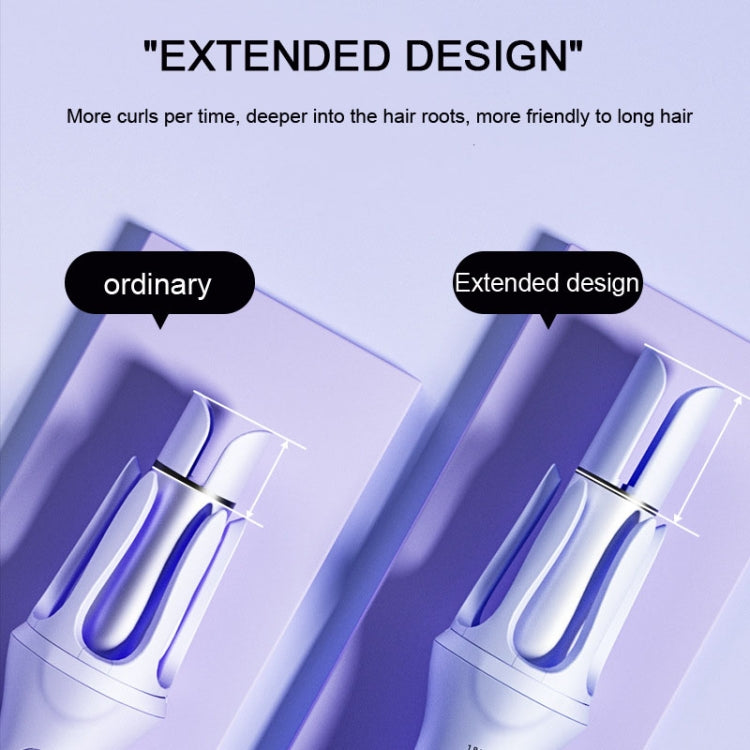 Extended Automatic Ceramic Curling Iron 32mm Shaped Big Wave Styling Tools,CN Plug