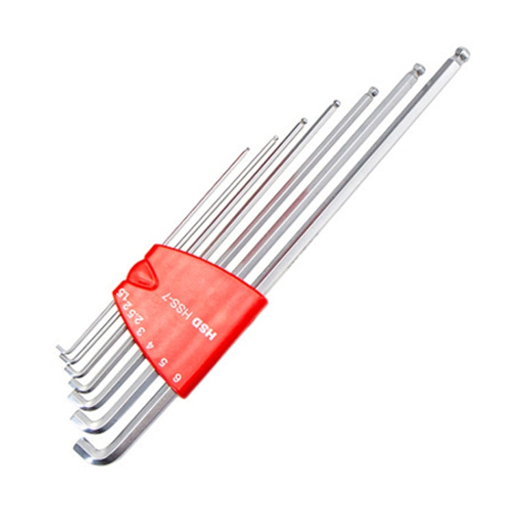 Short-Side Ball-End Hexagon Wrench Set Tools