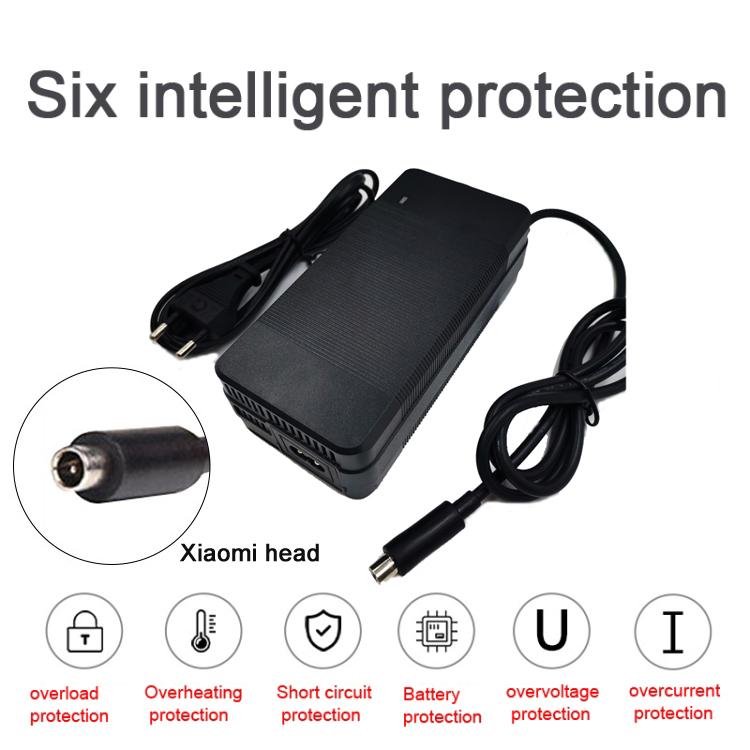 42V 4A Electric Scooter Charger Fan Type 36V Lithium Battery Charger