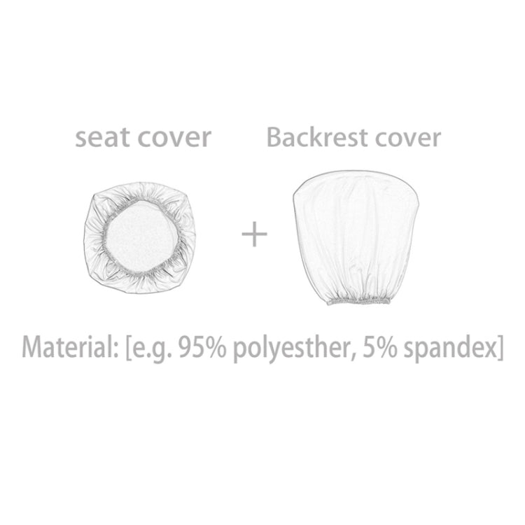 Stretch Split Chair Cover Computer Chair Sleeve Office Desk Chair Cover