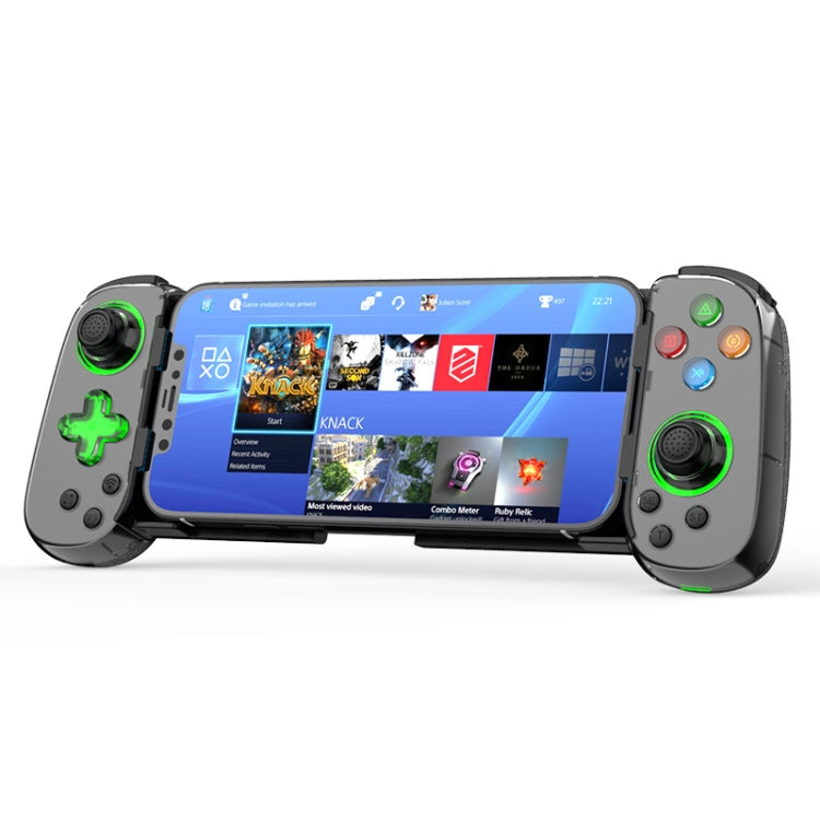 D7 BT5.0 Retractable Gamepad With Light For PC / Android / IPhone /Win7 10 11/Mac OS/Switch