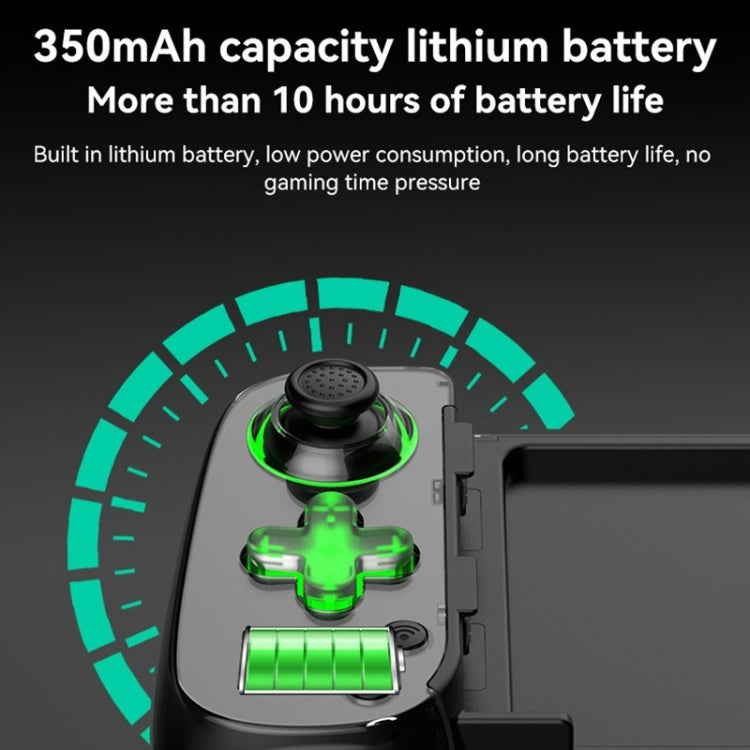 D7 BT5.0 Retractable Gamepad With Light For PC / Android / IPhone /Win7 10 11/Mac OS/Switch