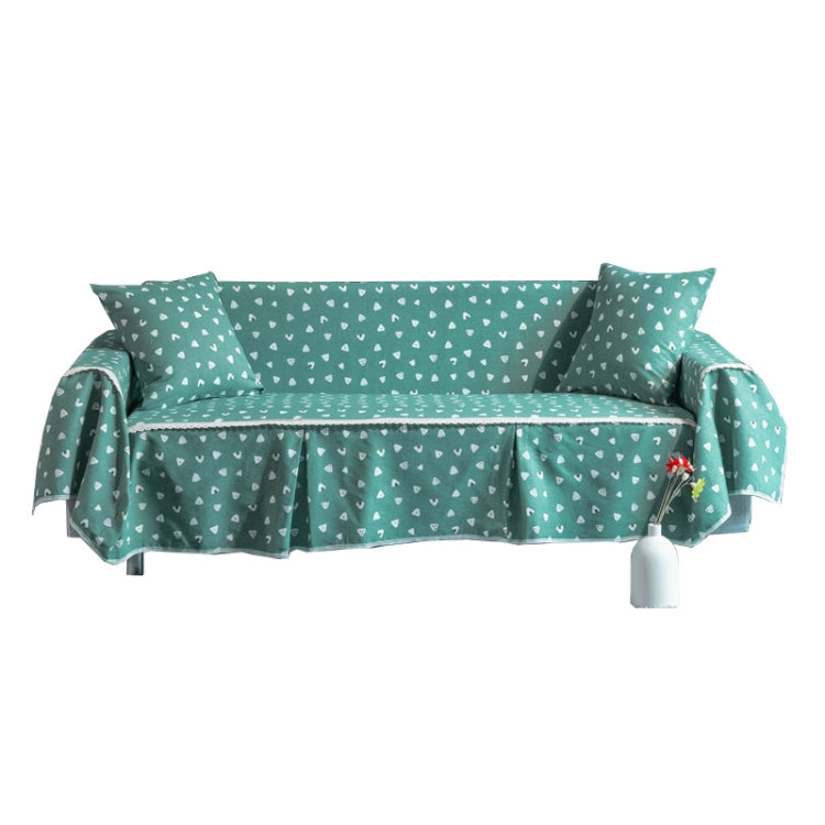 Cotton And Linen Thickened Fabric Sofa Slipcovers Cover Fabric Type Sofa Shade