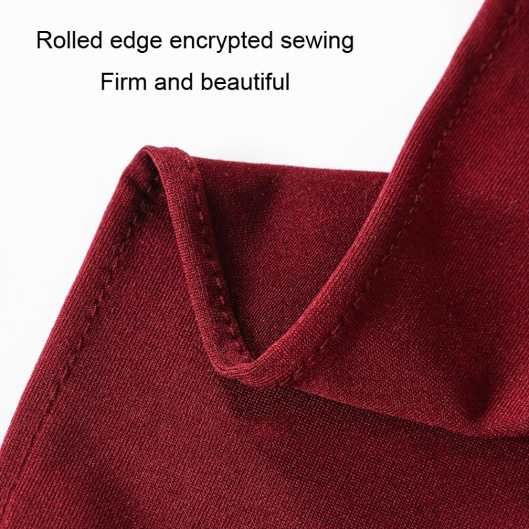 Tie-Free Stretch Chair Back Flower Bow Chair Cover Hotel Chair Back Strap Decoration