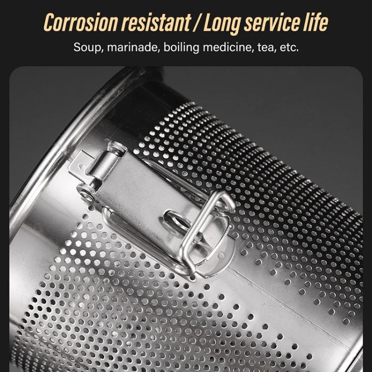 304 Stainless Steel Brine Basket Tea Residue Ball Soup Material Box