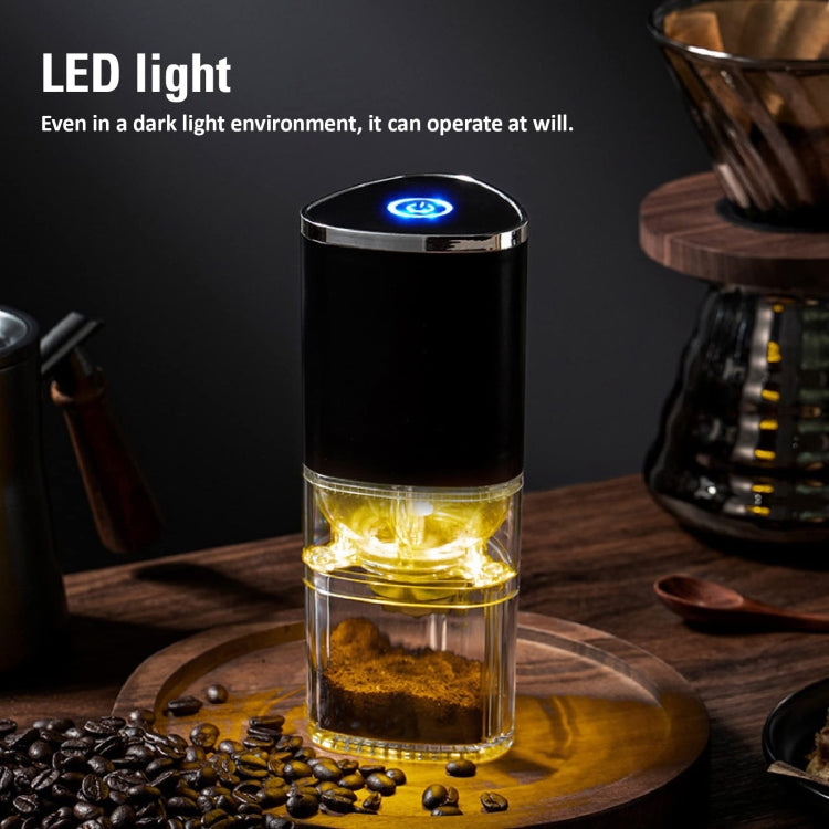 Coffee Electric Grinder Magnetic Snap-on Stainless Steel Blades Kitchen Gadgets
