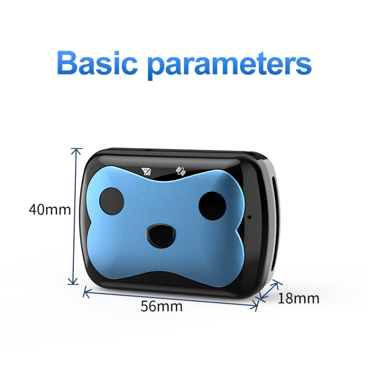 GPS Wireless Wifi Pet Location Chasing Cat Dog Collar Anti-loss Locator