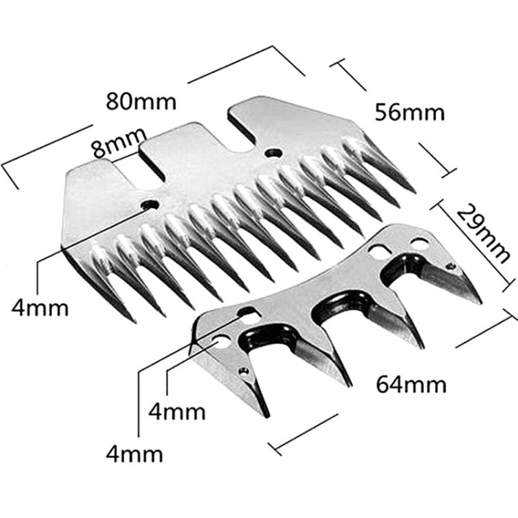 HILDA Power Wool Scissors Blades For Wool Pushers