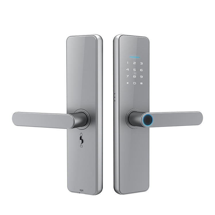 C91 Tuya Smart WiFi Password Fingerprint Electronic Door Lock
