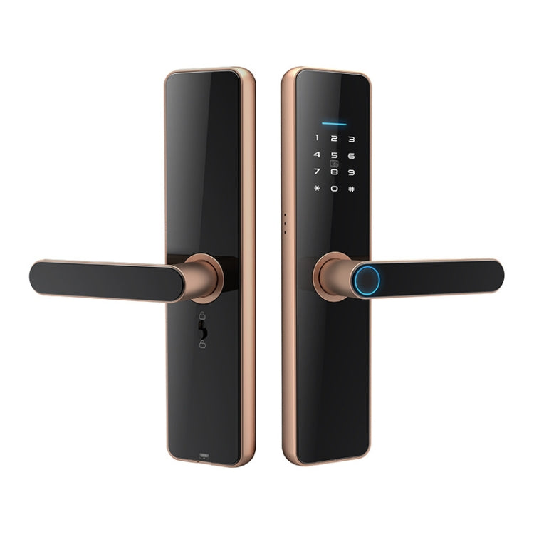 C91 Tuya Smart WiFi Password Fingerprint Electronic Door Lock