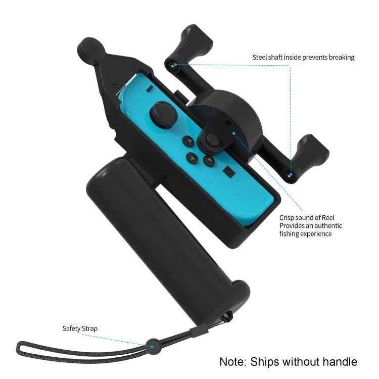 JYS JYS-NS248 For Switch / Switch OLED Left And Right Handle Body Feel Fishing Rod Fishing Aquarium Game Accessories