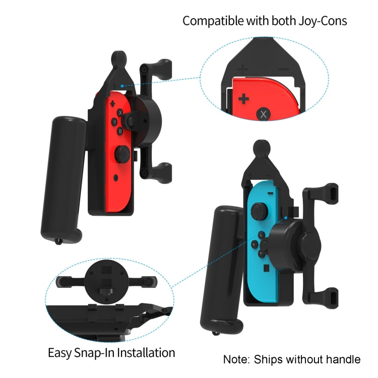 JYS JYS-NS248 For Switch / Switch OLED Left And Right Handle Body Feel Fishing Rod Fishing Aquarium Game Accessories