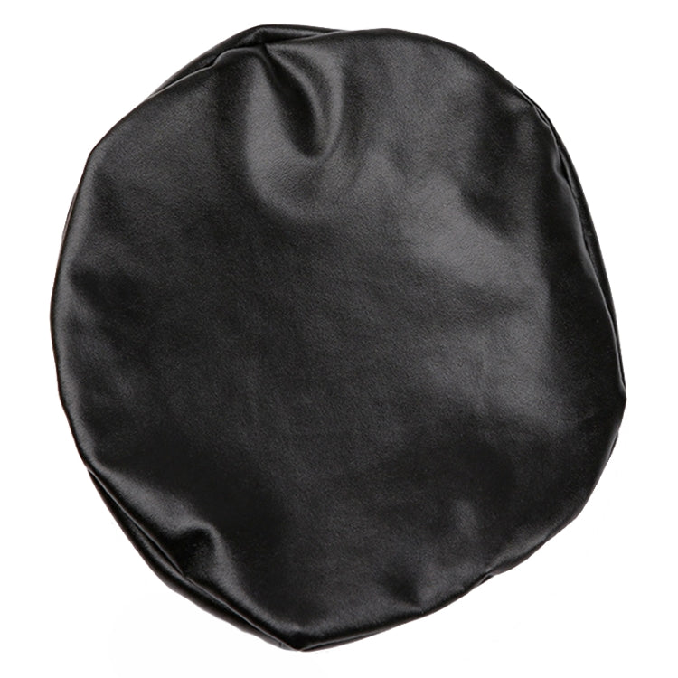 Simple PU Leather Stretch Round Stool Cover Waterproof Lift Chair Cover