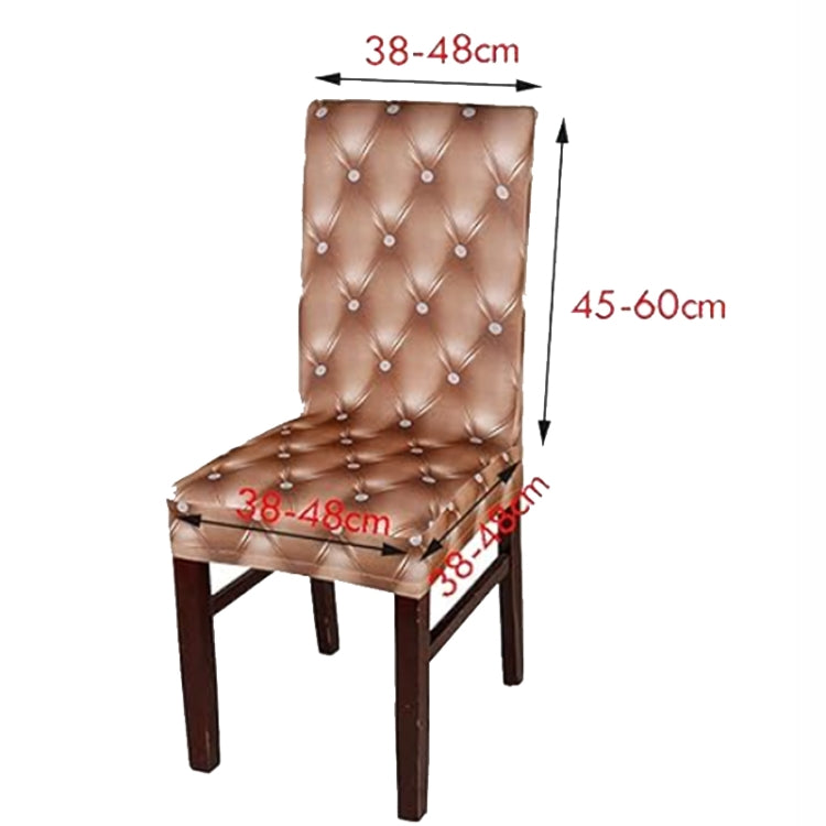 Anti-Fouling Household Chair Cover Dining Chair Sleeve One-Piece Stretch Chair Cover