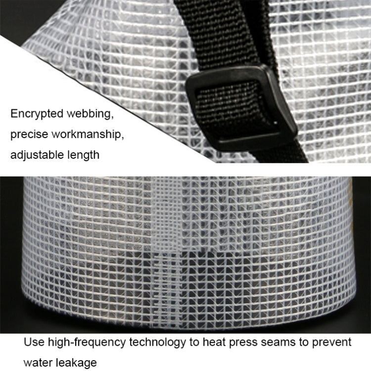 2L Outdoor Translucent Waterproof Bag Beach Rafting Swimming Bag