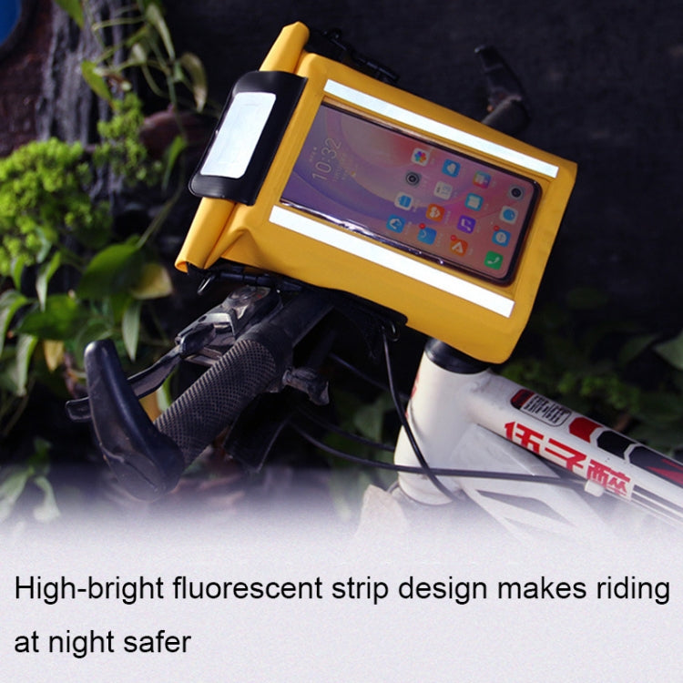 Swimming Touch Screen Mobile Phone Waterproof Bag Bicycle Waterproof Front Beam Bag