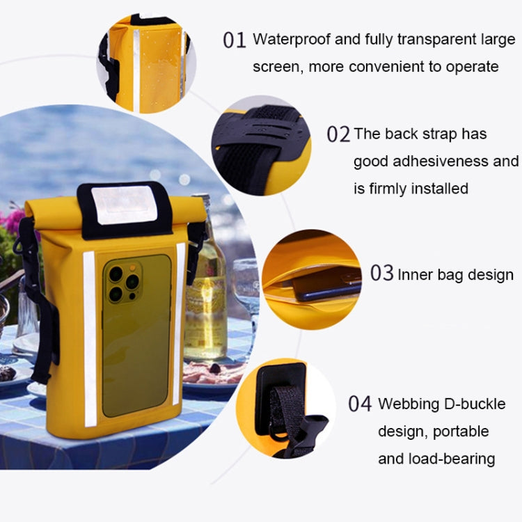 Swimming Touch Screen Mobile Phone Waterproof Bag Bicycle Waterproof Front Beam Bag
