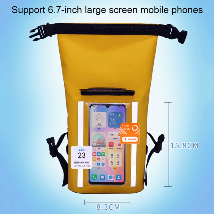 Swimming Touch Screen Mobile Phone Waterproof Bag Bicycle Waterproof Front Beam Bag