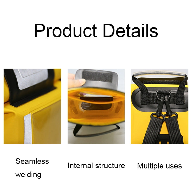 Swimming Touch Screen Mobile Phone Waterproof Bag Bicycle Waterproof Front Beam Bag