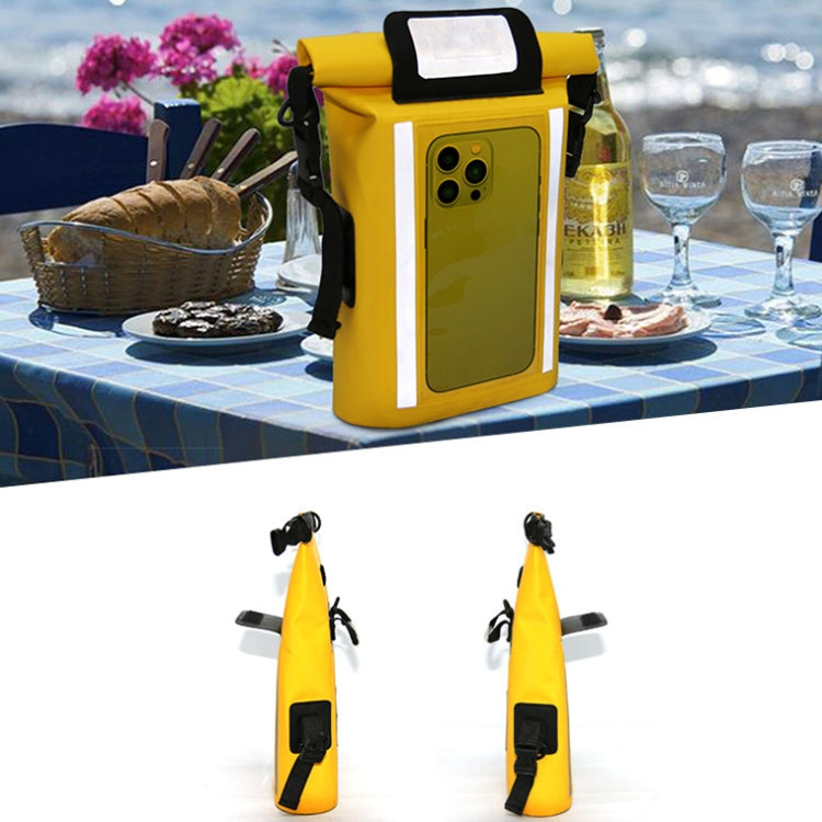 Swimming Touch Screen Mobile Phone Waterproof Bag Bicycle Waterproof Front Beam Bag