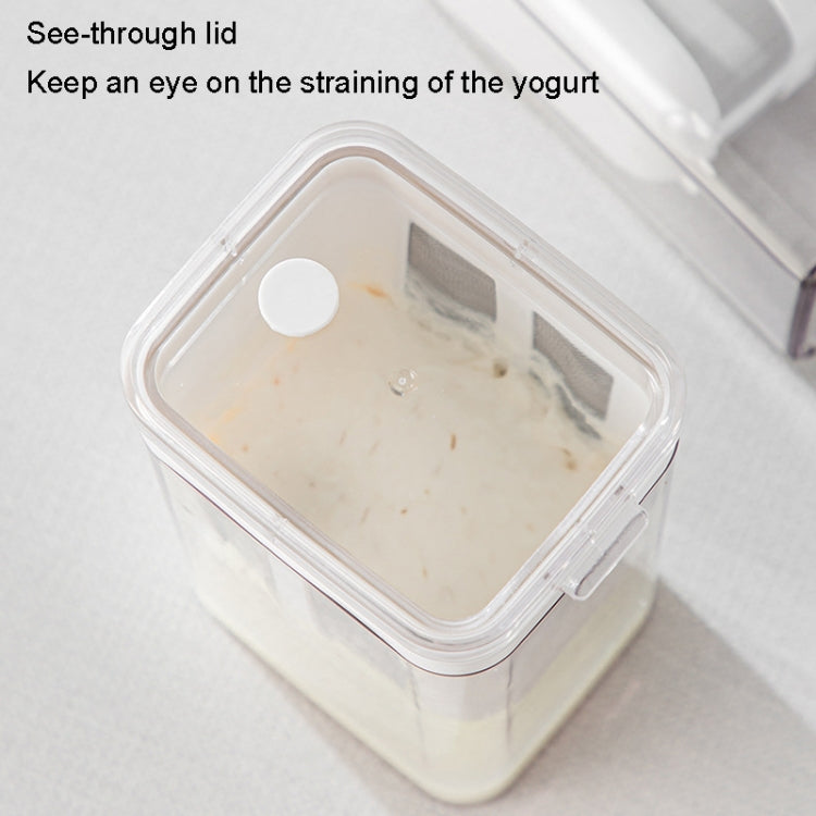 1100ml Yogurt Filter Homemade Yogurt Beancurry Milk Separator Water Drained Filter