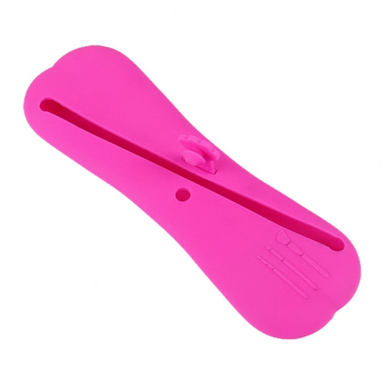 Slant Mouth Cat Paw Buckle Large Capacity Dustproof Soft Silicone Makeup Bag