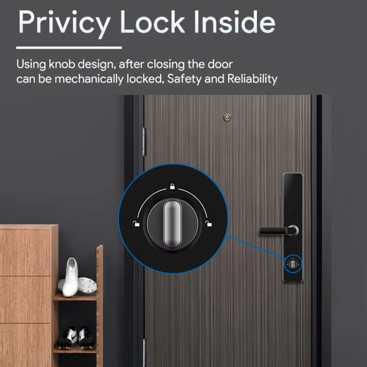 A60 Smart Fingerprint Password Door Lock With Doorbell
