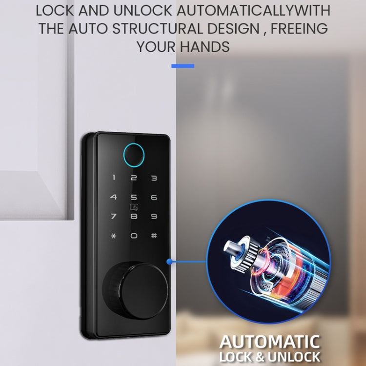 C87 Automatic Fingerprint Lock Entry Door Password Smart Lock