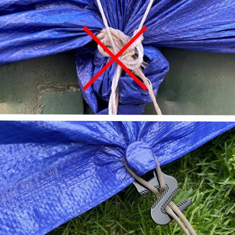 Tarp Grip Outdoor Camping Tent Hook And Loop Car Cover Pool Awning Fasteners