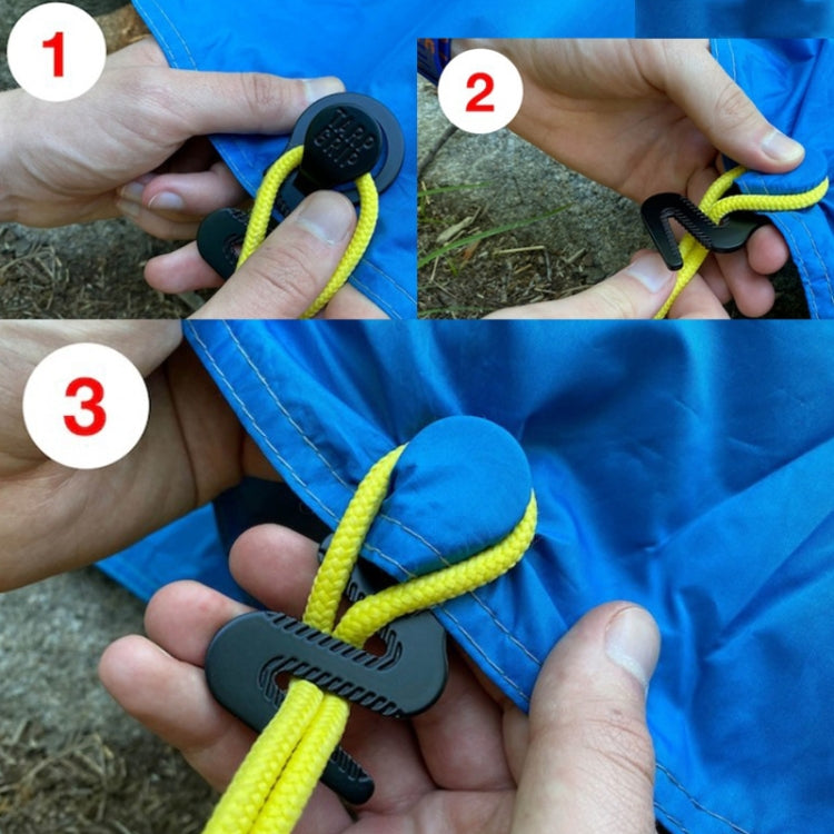 Tarp Grip Outdoor Camping Tent Hook And Loop Car Cover Pool Awning Fasteners