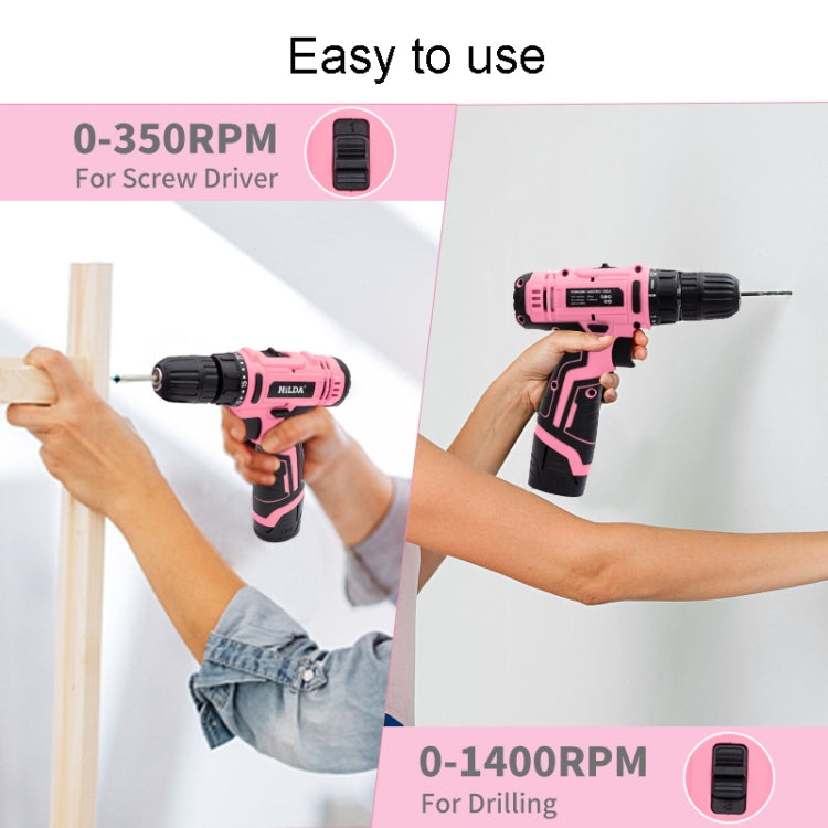 HILDA 12V Cordless Impact Drill Electrical Screwdriver