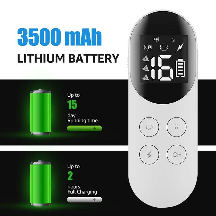 Smart Waterproof Shock Collar For Pets Remote Control Dog Training Device