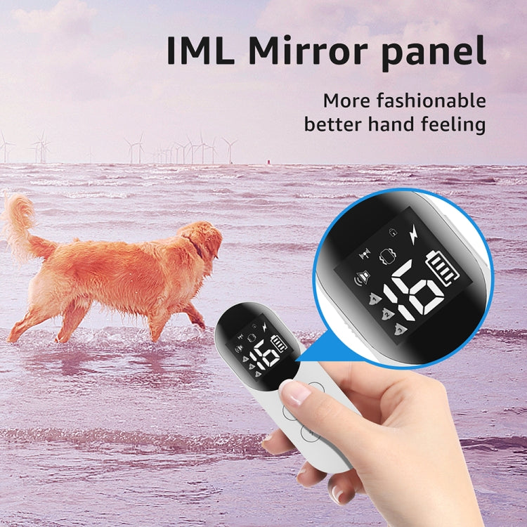 Smart Waterproof Shock Collar For Pets Remote Control Dog Training Device