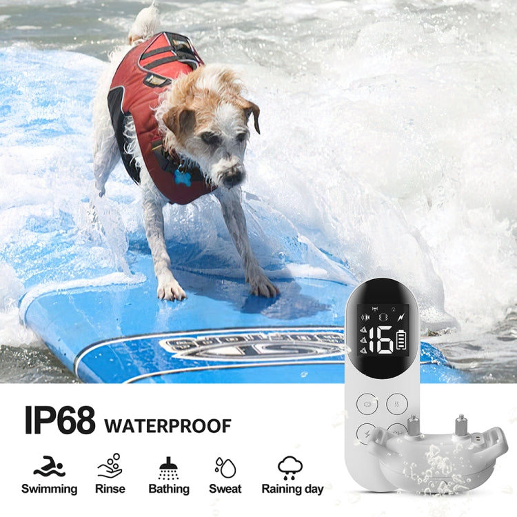 Smart Waterproof Shock Collar For Pets Remote Control Dog Training Device