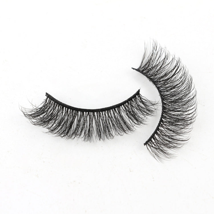 10pairs /Box Russian Strip Lashes 7D Imitation Mink Volume Fluffy Natural False Eyelashes