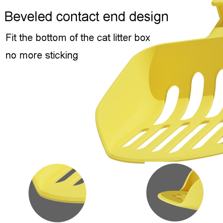 Long Handle Hangable Litter Scoop With Large Hole Cat Cleaning Products