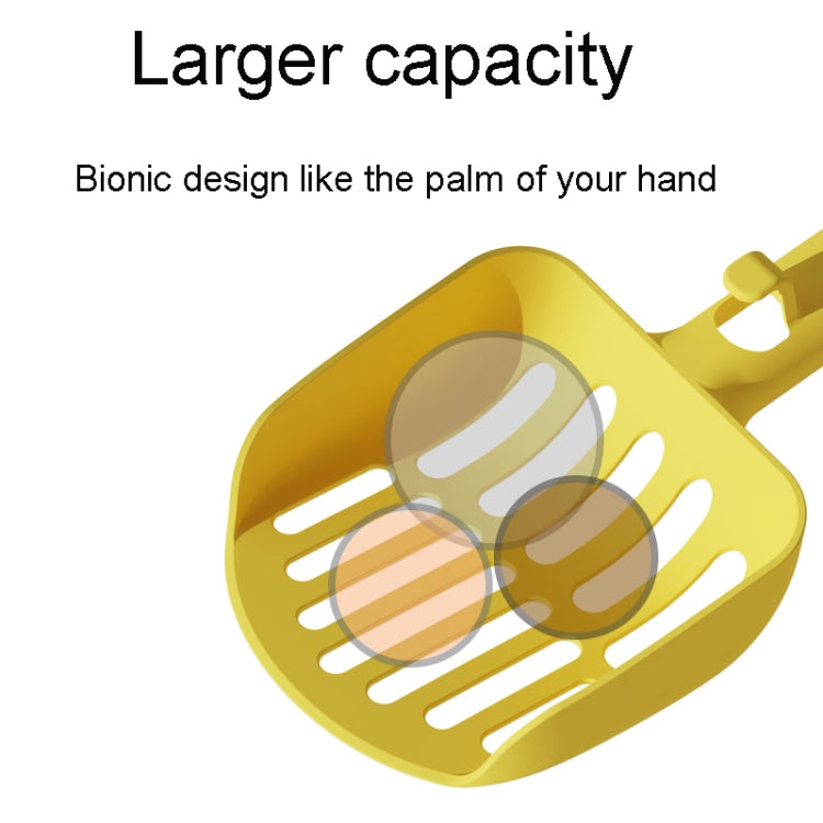 Long Handle Hangable Litter Scoop With Large Hole Cat Cleaning Products