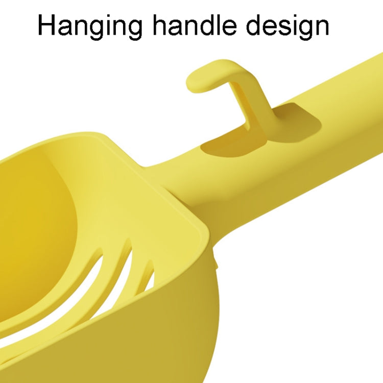 Long Handle Hangable Litter Scoop With Large Hole Cat Cleaning Products